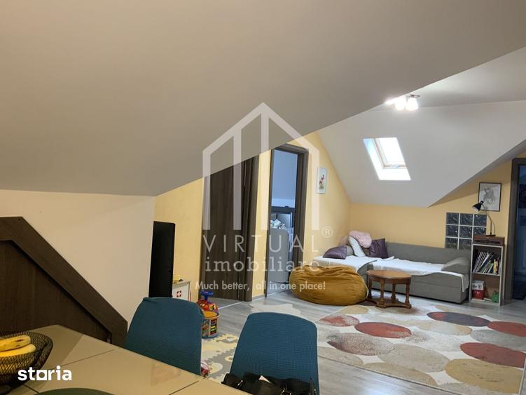 Apartament cu 3 camere, mobilat în Valea Aurie