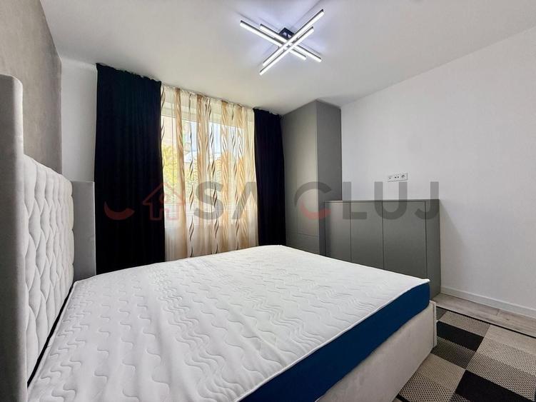 Apartament cu 2 camere decomandat, mobilat în Plopilor