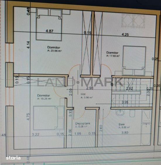 Casă cu 5 camere cu Teren 280 Mp în Ghiroda