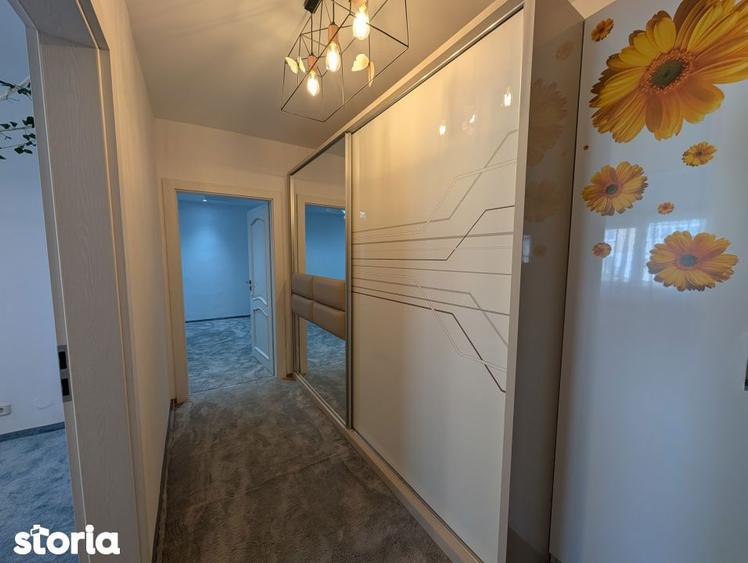 Renovat, 2 camere decomandate - 64 mp , etaj intermediar, Nord - 10