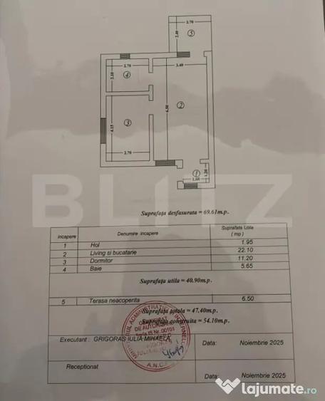 Casă cu 2 camere cu Teren 200 Mp în Lunca Cetățuii