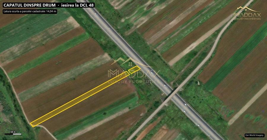 Teren agricol intravilan de 14915 mp, în Corbii Mari