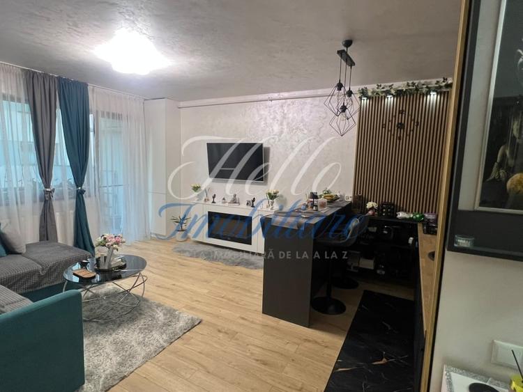 Apartament cu 2 camere semidecomandat, mobilat în Florești