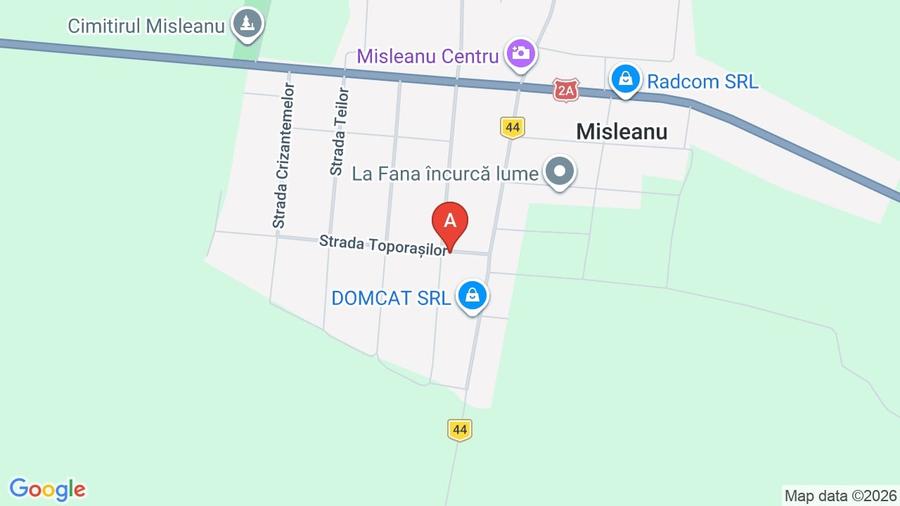 Teren Construcții intravilan de 2632 mp, în Misleanu
