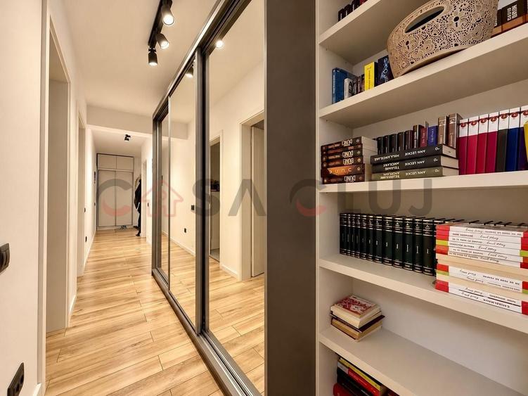 Apartament cu 3 camere decomandat, mobilat în Borhanci