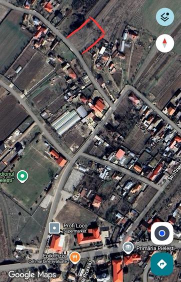 Teren de 1800 mp, în Beba Veche
