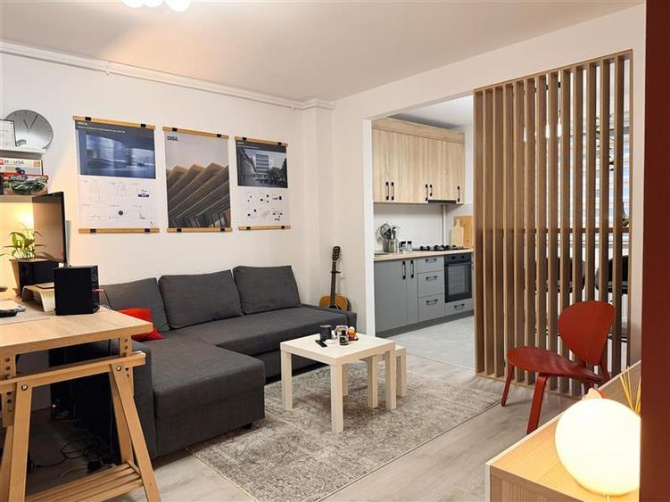Apartament cu 2 camere semidecomandat, mobilat în Theodor Pallady