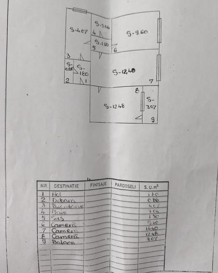 Apartament cu 3 camere semidecomandat în Titan