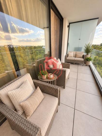 Apartament cu 2 camere decomandat, mobilat în Băneasa