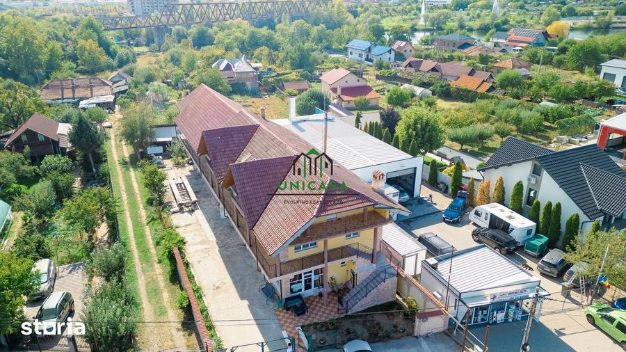 Casă cu 10 camere cu Teren 1500 Mp în Goranu