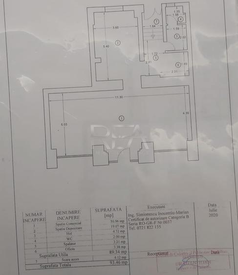 Spațiu comercial, de 93.26000213623 mp, în Unirii