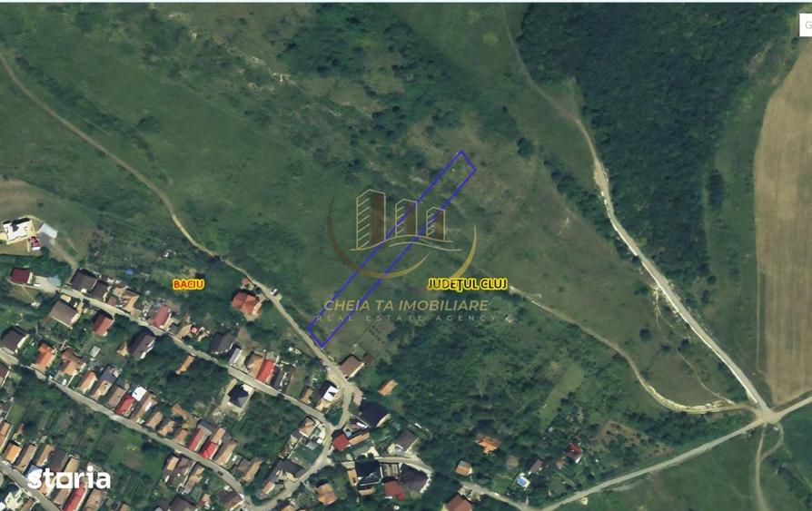 Teren de 2900 mp, în Baciu
