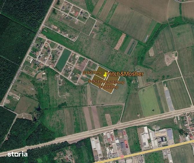 Teren de 84174 mp, în Ghiroda