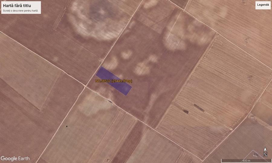Teren agricol extravilan de 22725 mp, în Glina