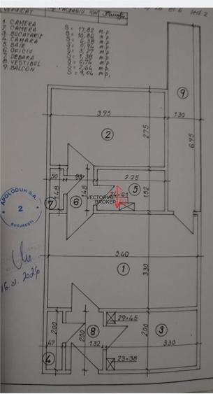 Apartament cu 2 camere semidecomandat în Colentina