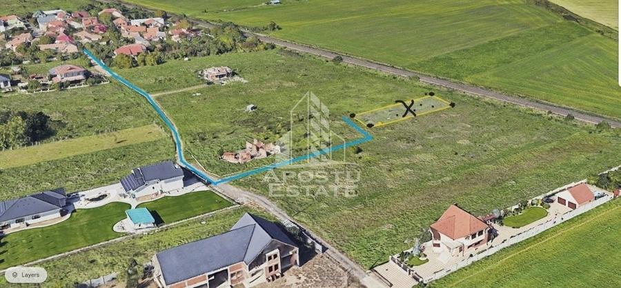 Teren Construcții intravilan de 966 mp, în Micălaca