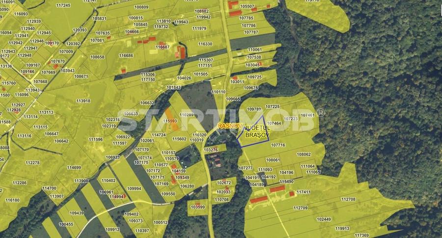 Teren Construcții extravilan de 5000 mp, în Glăjărie