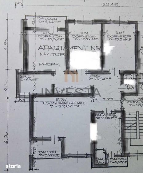 Apartament cu 4 camere semidecomandat, mobilat în Andrei Mureșanu