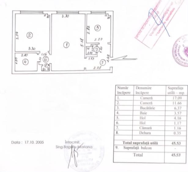 Apartament 2 camere | Ultracentral | 46 mp | Centrala - 10