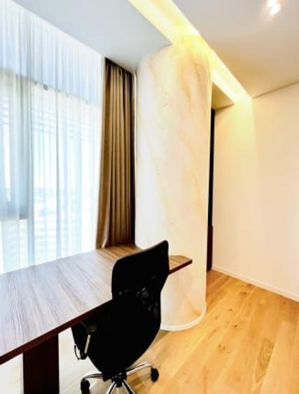 Apartament cu 3 camere semidecomandat, mobilat în Floreasca