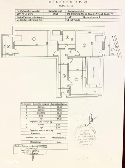 Apartament cu 2 camere în Pajura