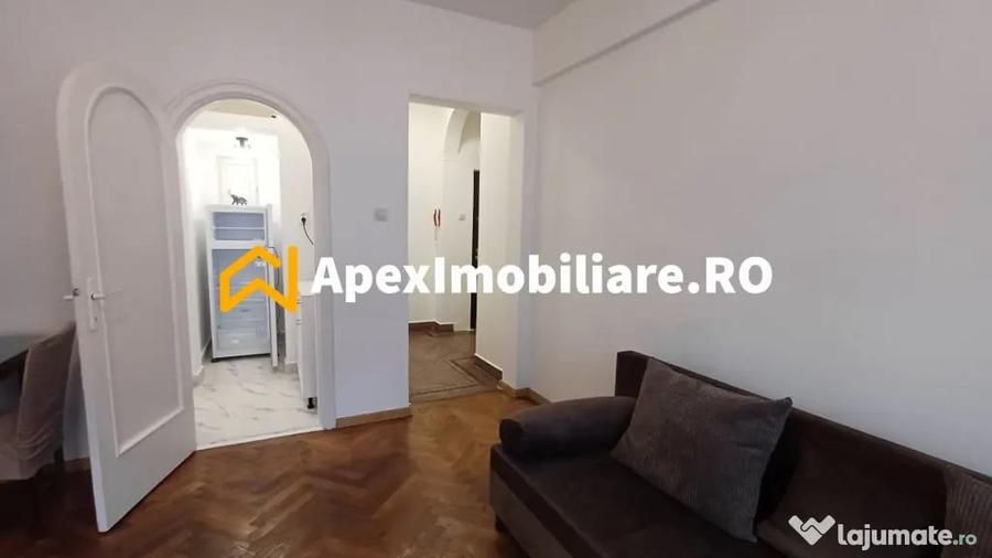 Apartament cu 2 camere semidecomandat în Cișmigiu