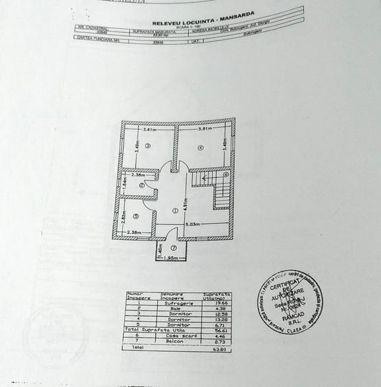 Casă individuală cu 7 camere cu Teren 420 Mp în Buturugeni