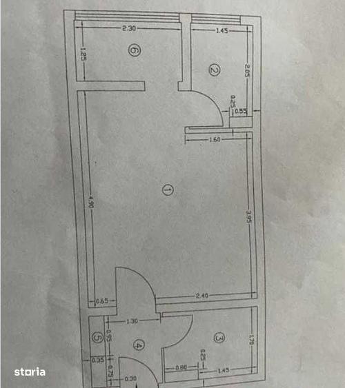 Garsonieră semidecomandată în Noua