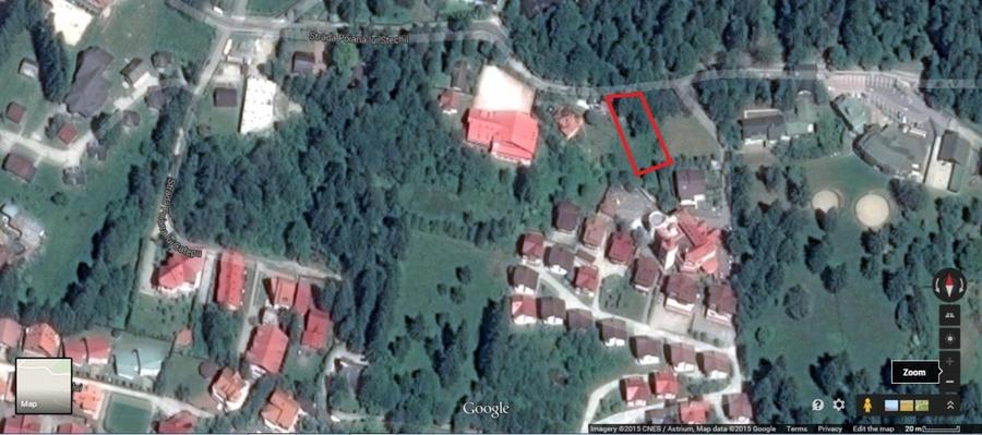 Teren intravilan de 1111 mp, în Poiana Brașov