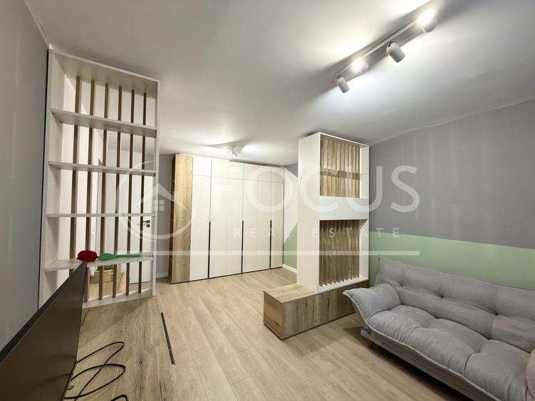 Apartament cu 3 camere semidecomandat, mobilat în Aviației