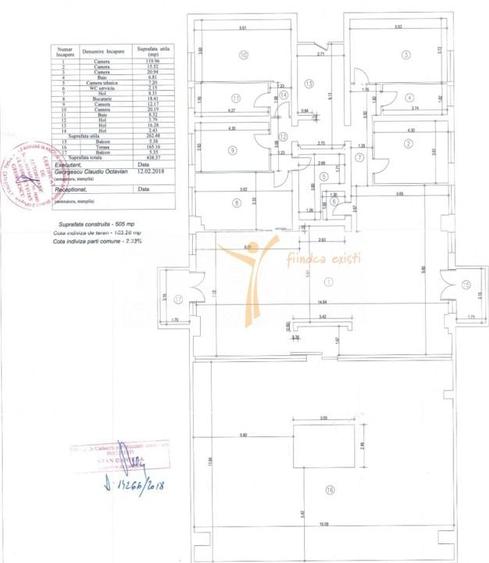 Apartament cu 5 camere în Tei
