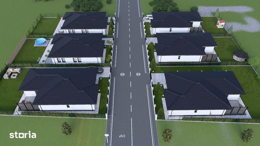 Casă cu 3 camere cu Teren 500 Mp în Burdea