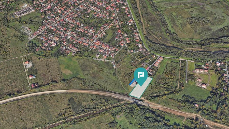 Teren Construcții intravilan de 8341 mp, în Plopi