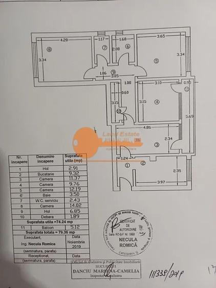 Apartament cu 4 camere semidecomandat, mobilat în Gorjului
