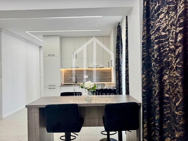 Penthouse cu 2 camere + terasa (55mp), parcare, bloc cu lift, etaj 7/7 - 7