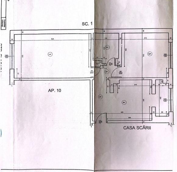 Apartament cu 2 camere în 5 Călărasi