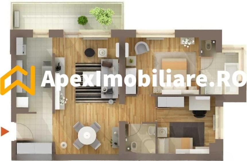Ap 3 camere de inchiriat Iancu Nicolae București | ApexImobiliare.ro - 3