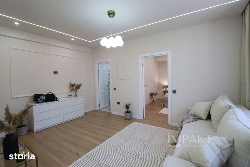 Apartament cu 2 camere, mobilat în Gruia