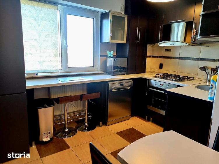 3 camere Fra?ii Gole?ti , mobilat/utilat , finisaje moderne - 11