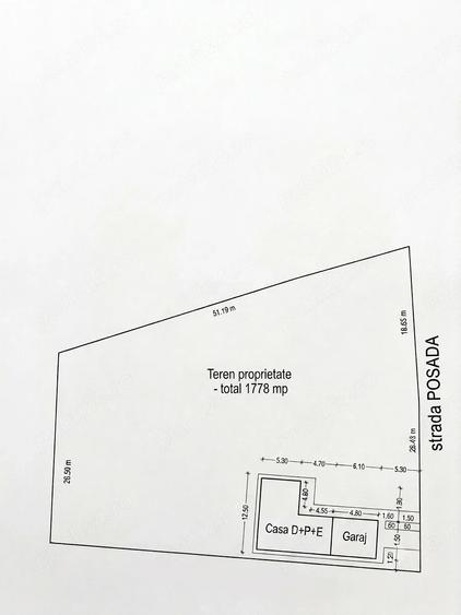 Teren de 1778 mp, în Kamsas