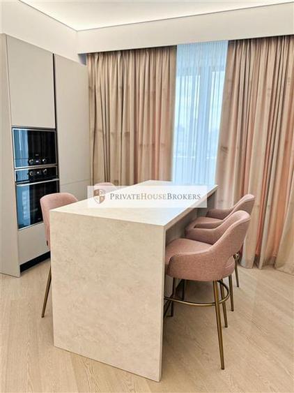 Apartament cu 2 camere semidecomandat, mobilat în Pipera
