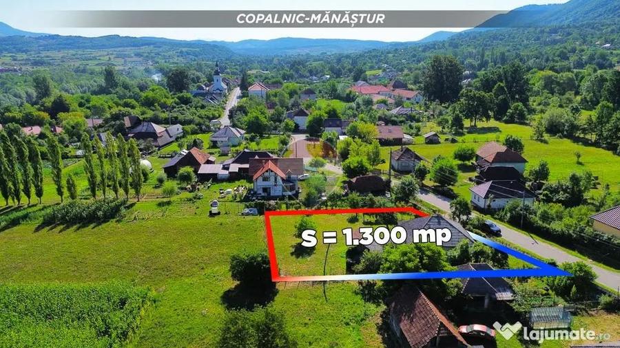 Casă cu 2 camere cu Teren 1300 Mp în Copalnic