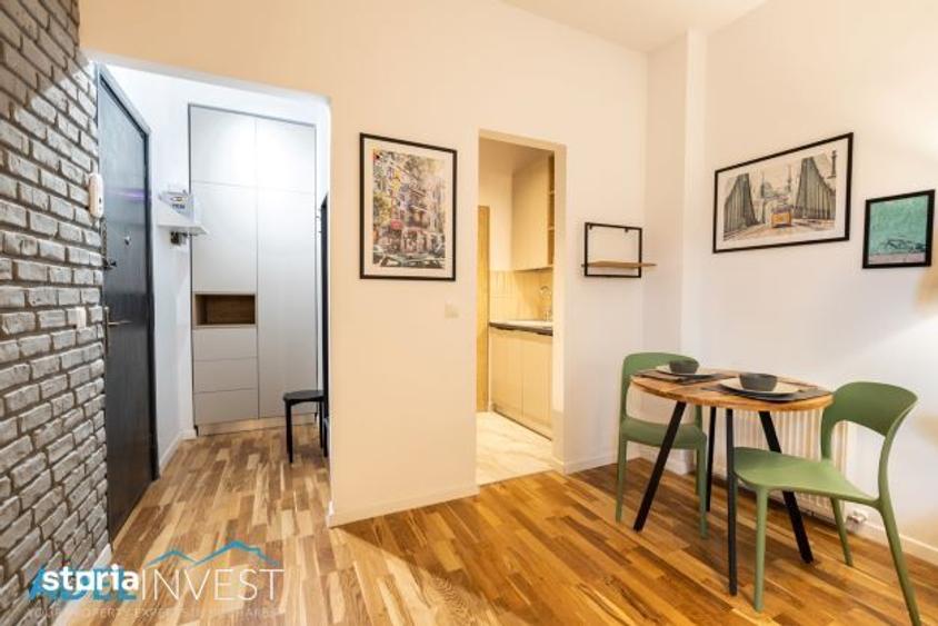PIATA ROSETTI * METROU* GARSONIERA MOBILATA SI UTILATA MODERN * CENTRA - 8