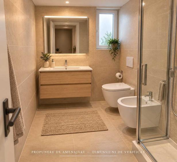 Apartament cu 2 camere în Nord