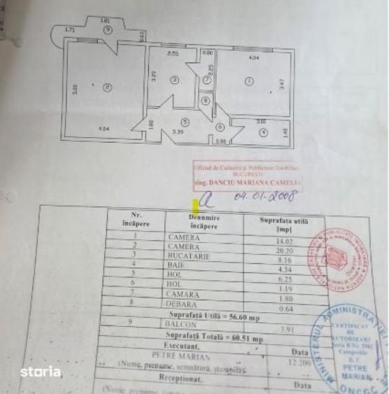 Apartament cu 2 camere decomandat în Vitan