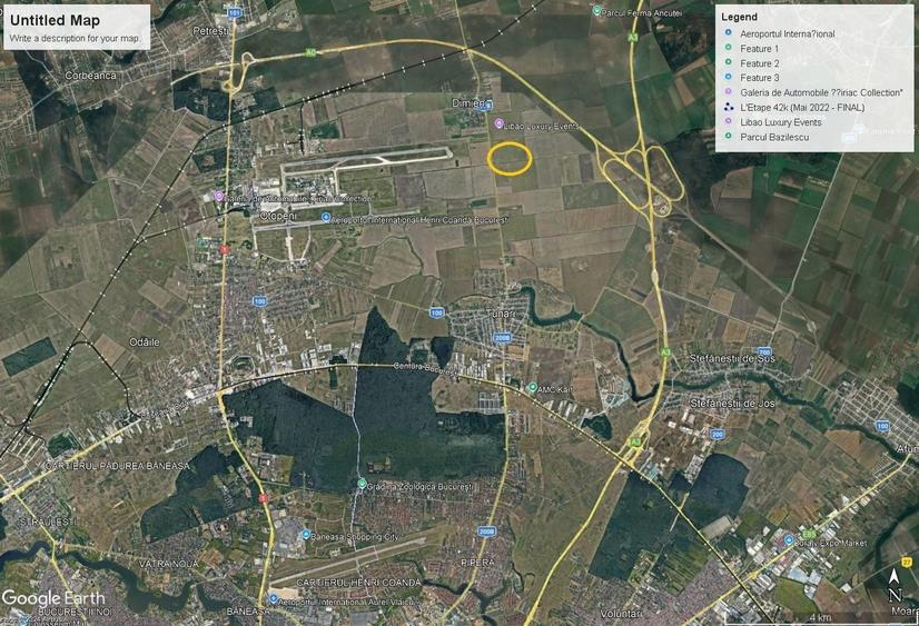 Teren Construcții intravilan de 33200 mp, în Tunari