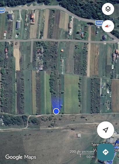 Teren de 1200 mp, în Poplaca
