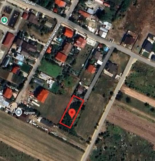 Teren de 1000 mp, în Bâcu