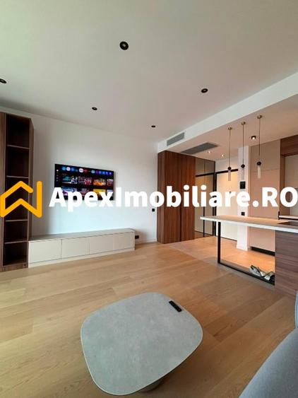 Apartament cu 2 camere decomandat, mobilat în Herăstrău