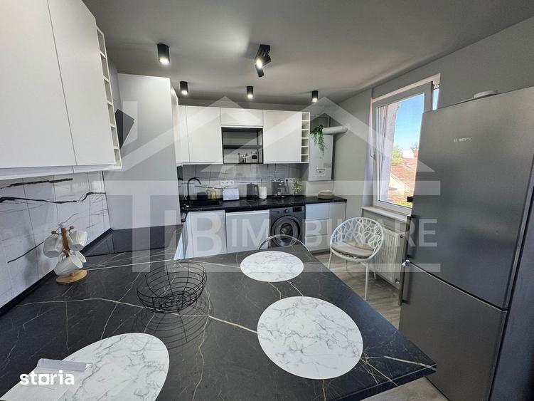 Apartament cu 2 camere, mobilat în Central